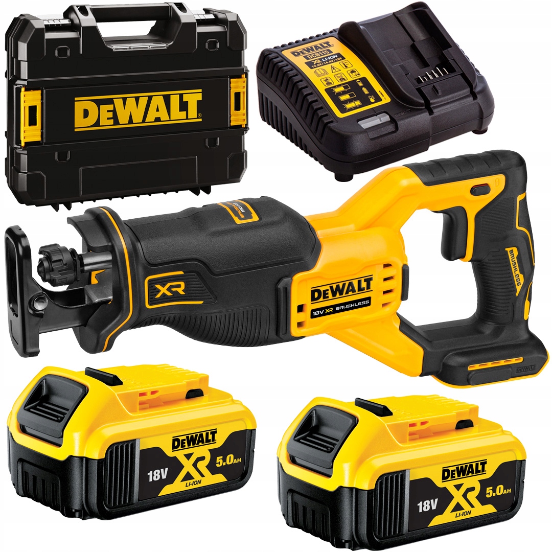 Šavlová pila liška 18V Xr Bl 2x5Ah DeWALT DCS382P2-QW