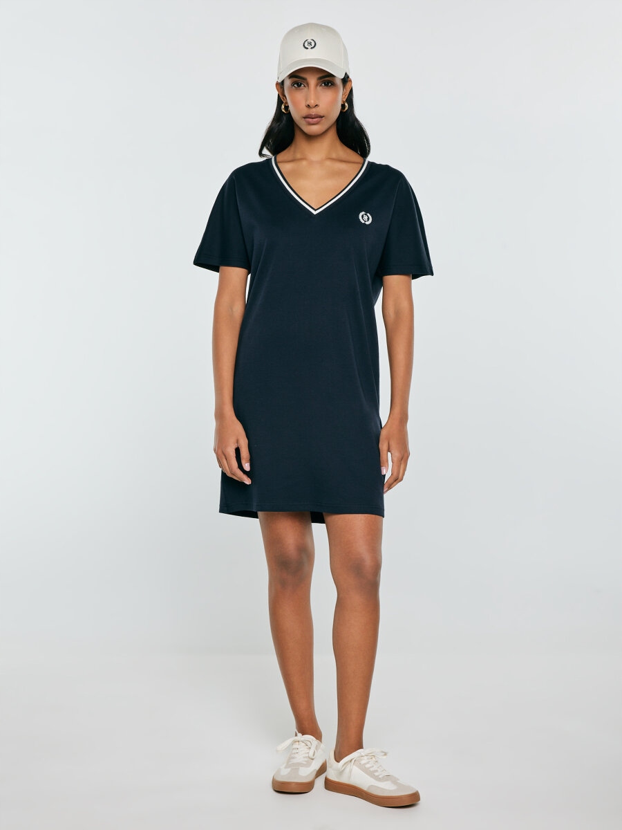 Big Star Šaty v modré barvě Zorkana 403 XXL