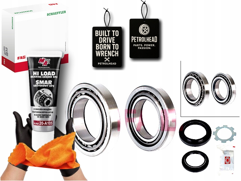 Sada Ložiska Kola Zadní L/p Ford Transit 1.6-2.9 09.8 #Petrolhead Pro+ Kit7