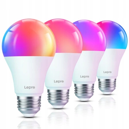 Lepro B1 Ai WiFi Bt Smart Bulb E27 inteligentní Rgb žárovky 8,5W (4ks)