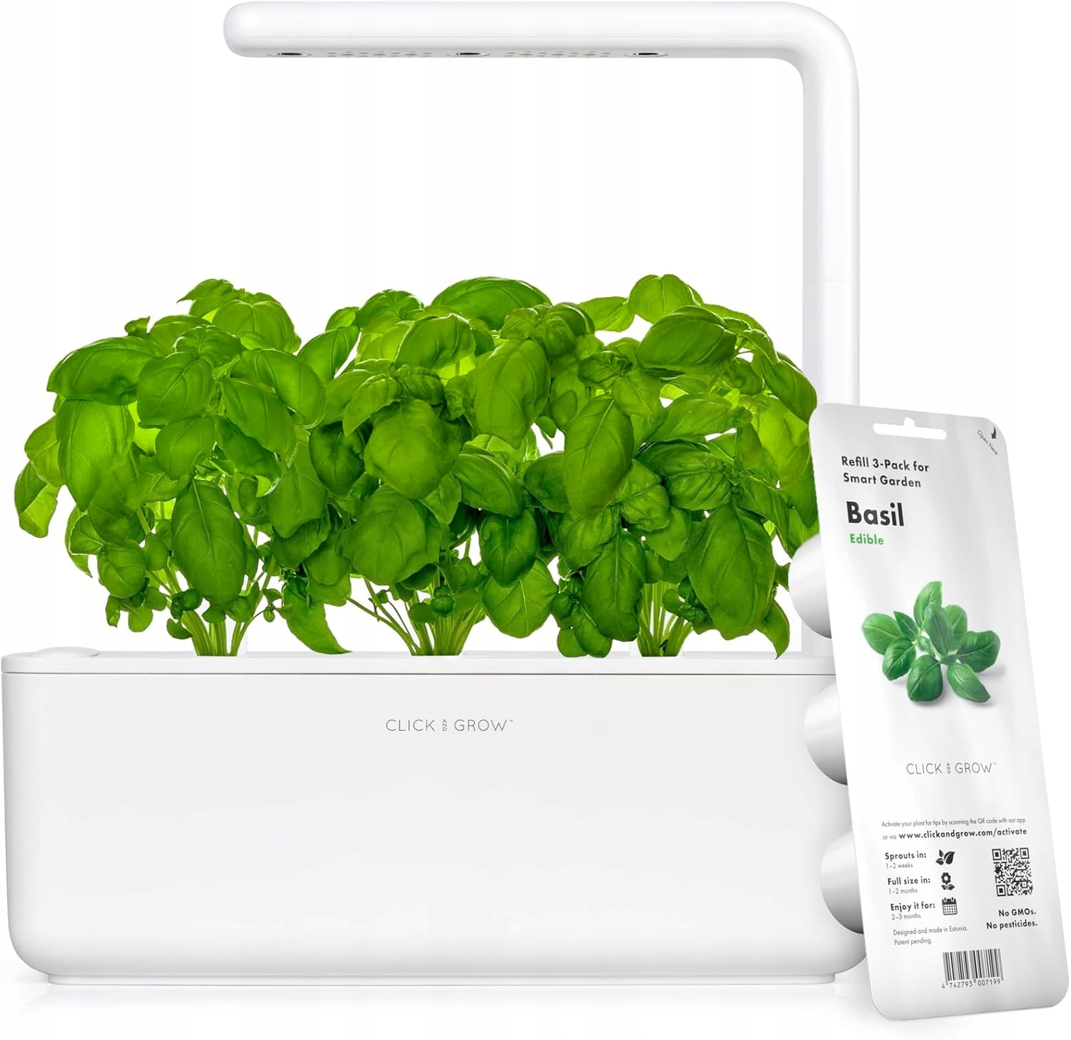 Click and Grow Kvetináč s Led lampou na pestovanie rastlín Smart Garden 3 Indoor
