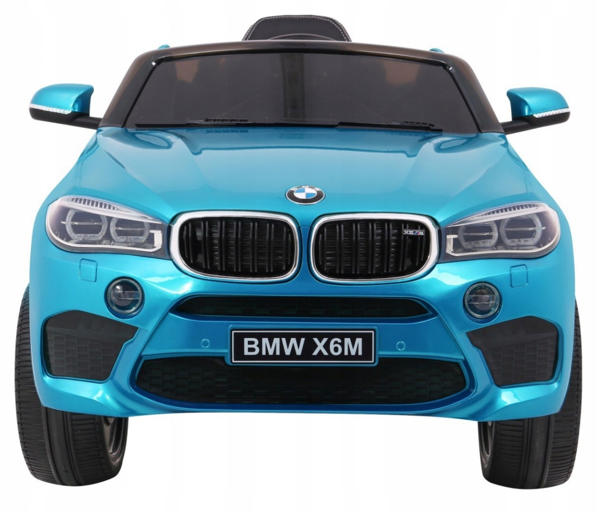 Autko dla dzieci Lakier Niebieski Bmw X6M Elektryczne Pilot Wolny start
