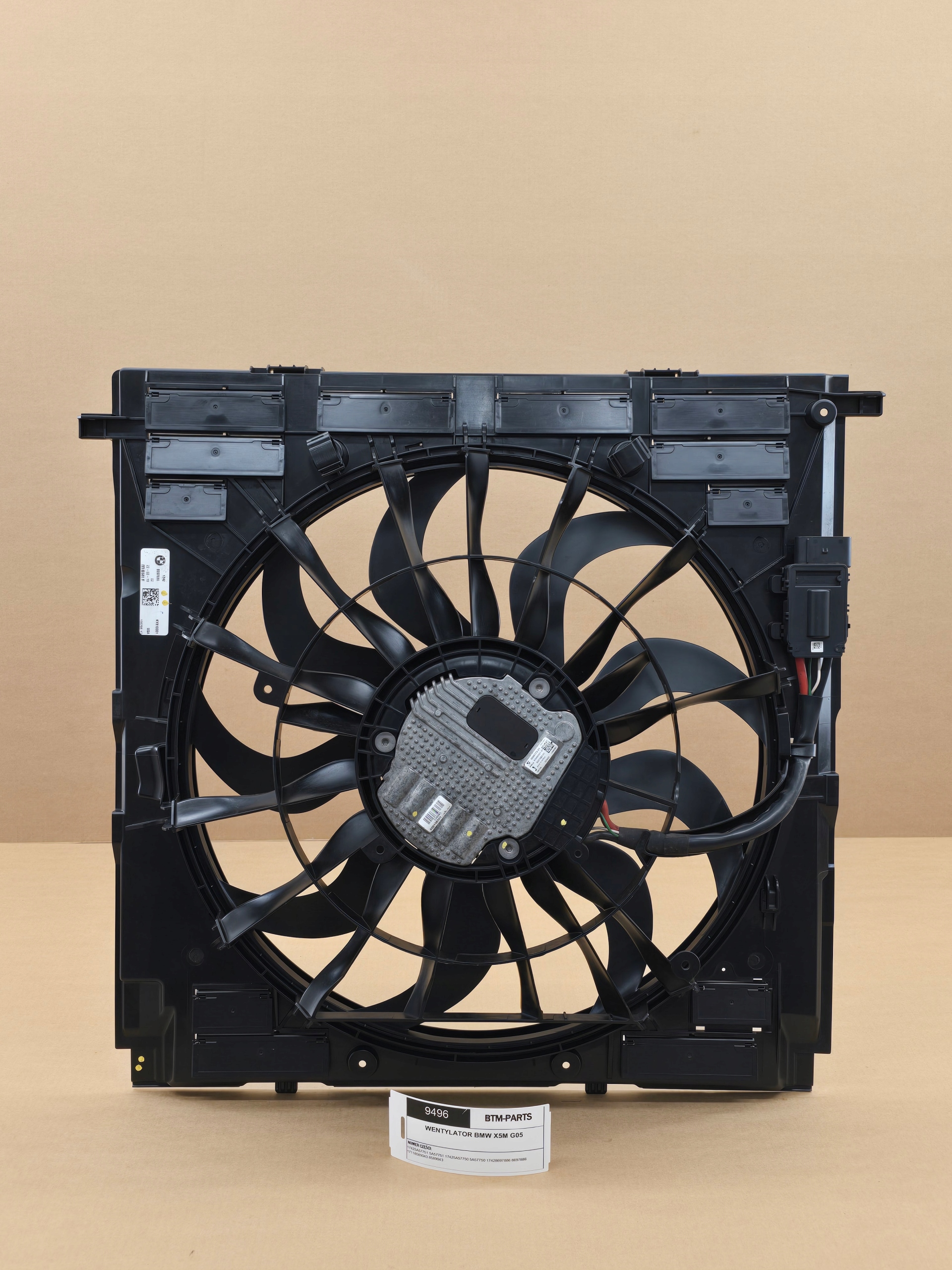 WENTYLATOR CHŁODNIC X5 X5M G05 X6 X6M G06 X7 G07 GHOST CULLINAN PHANTOM