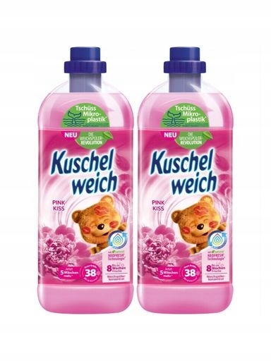 Levně 3X Kuschelweich Pink Kiss Tekutá Aviváž 2L 76Pr