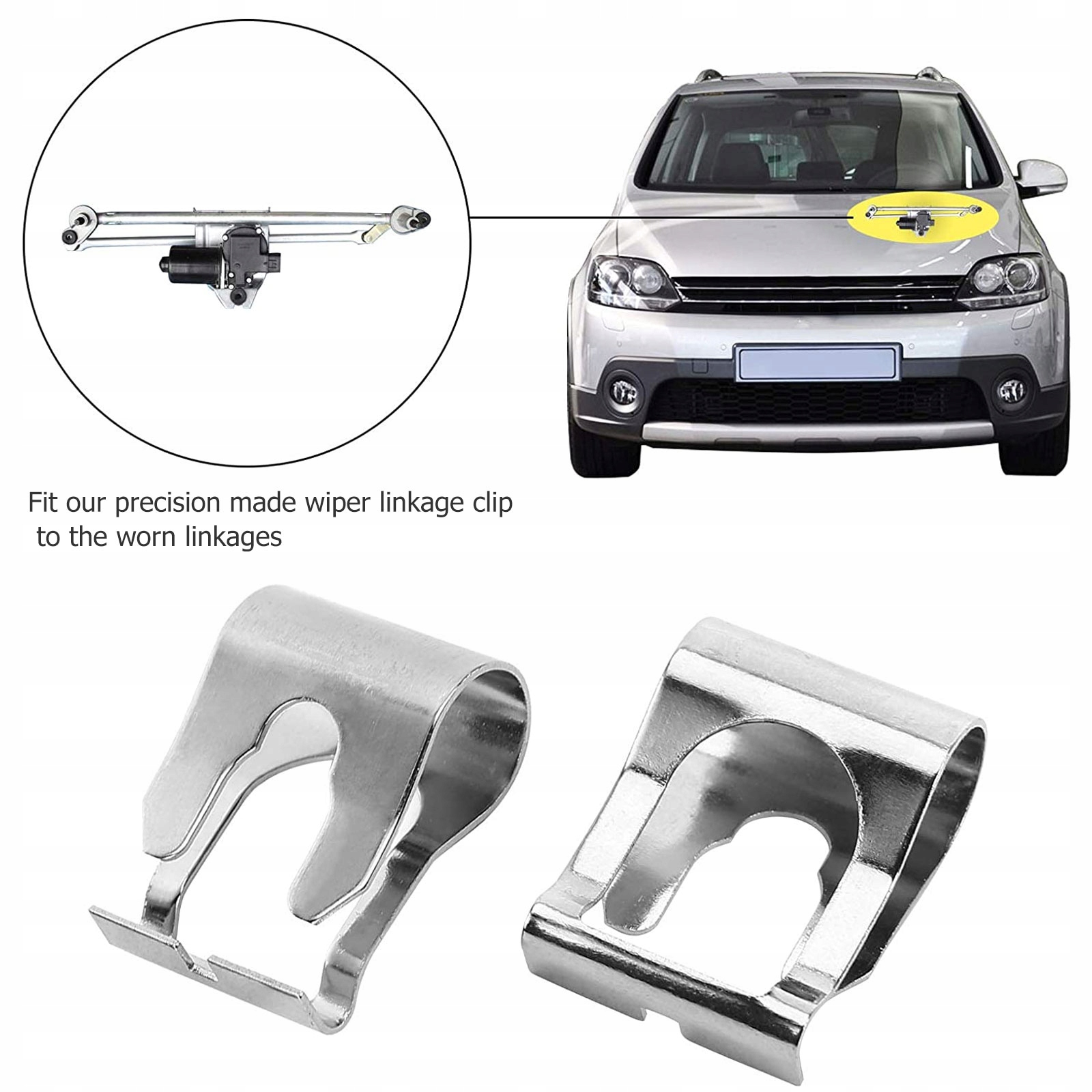 Zestaw tulei Zacisk mechanizmu wycieraczek Rodzaj inny