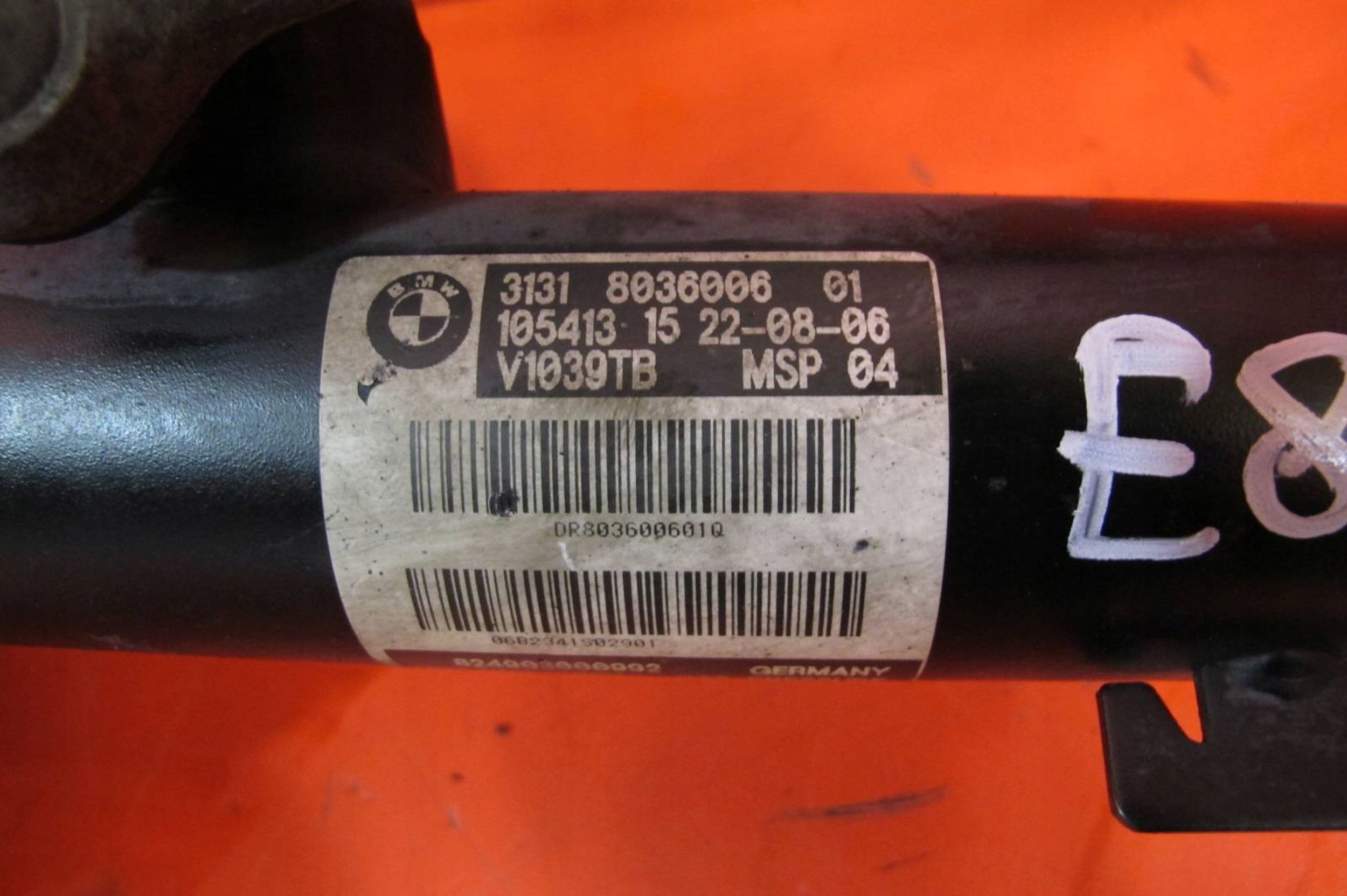 BMW 1 and E87 3.0 and N52B30A shock absorber McPherson right front m-packet