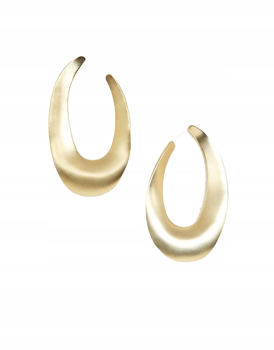 

Glamorous__xdm Owalne Kolczyki W Kolorze Złotym__