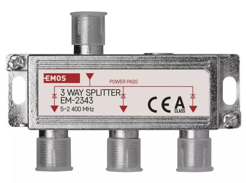 Пассивный разветвитель антенны Emos j0103 6