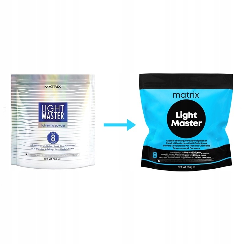 Matrix Light Master Pudr 500 g pro zesvětlení a odbarvování vlasů