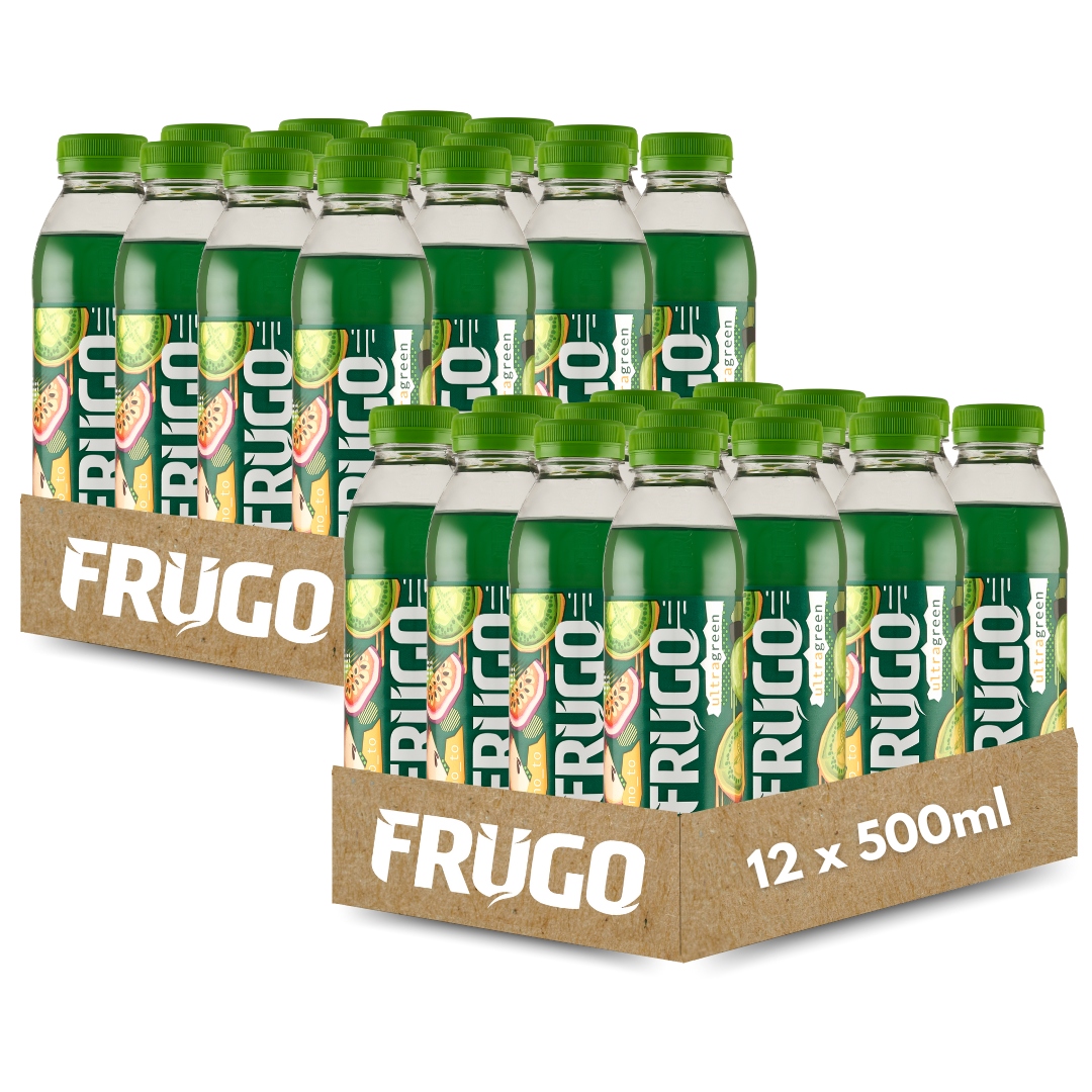 Levně Frugo Ultra Green Neperlivý víceovocný nápoj 500 ml x 24 kusů