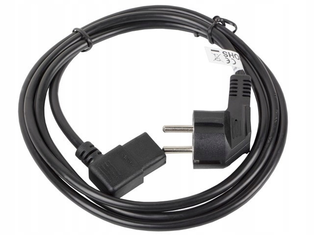 Kabel Lanberg CA-C13C-12CC-0018-BK (C13 Iec C13 Iec 320 C13 F Schuko