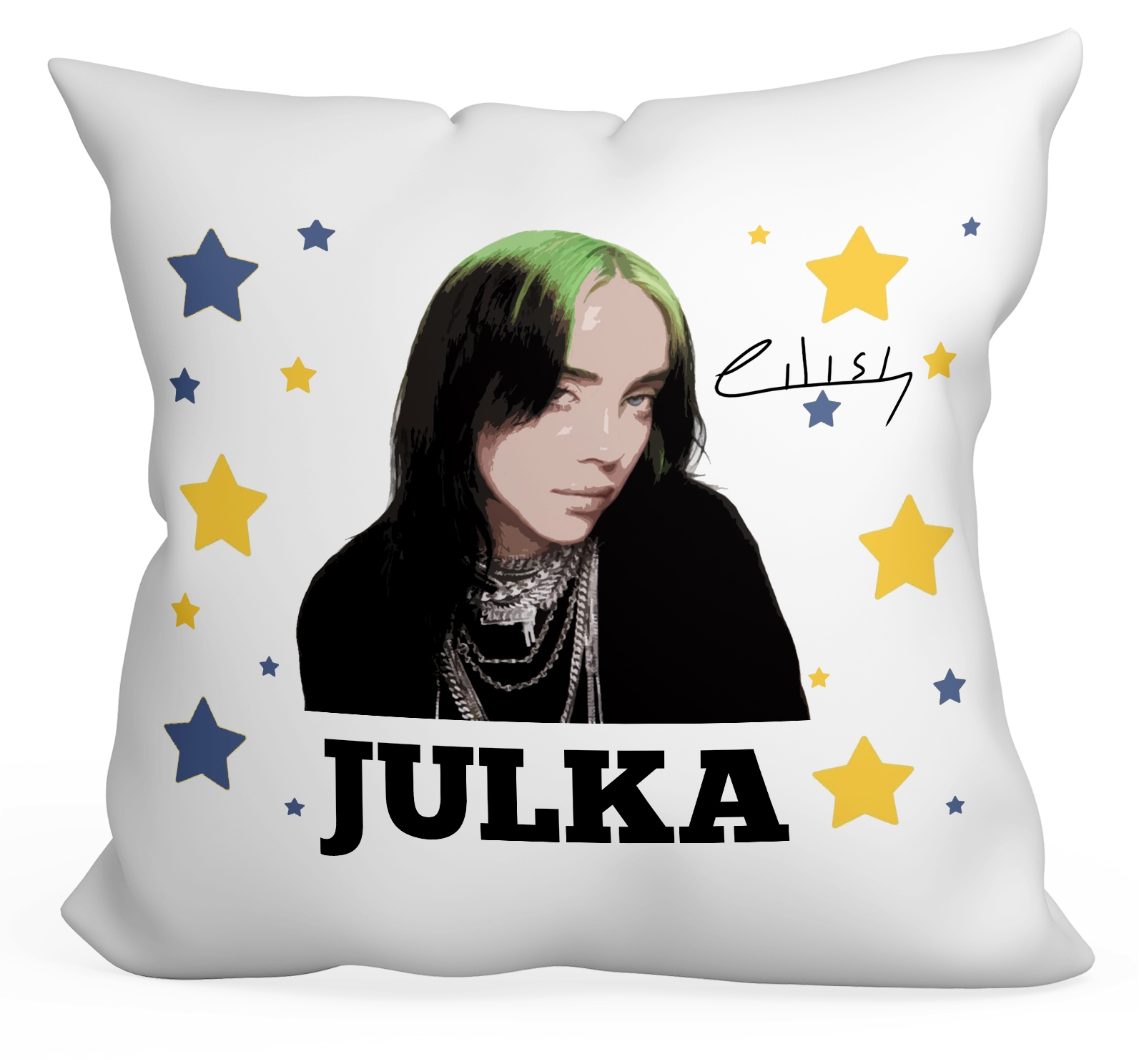 

Poduszka Dla Fana Billie Eilish Upominek+imię