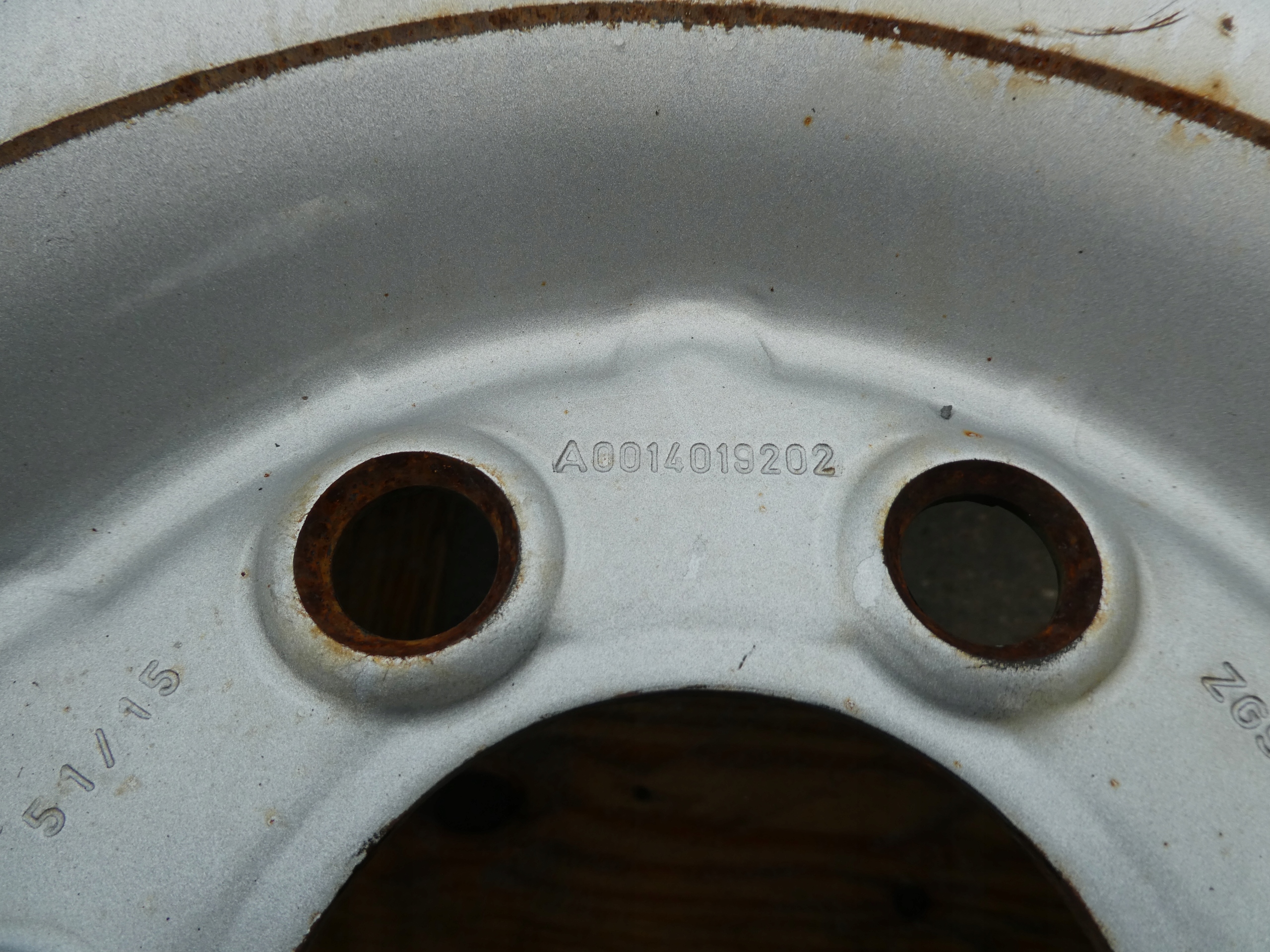 4X discs metal disc MERCEDES SPRINTER CRAFTER A0014019202