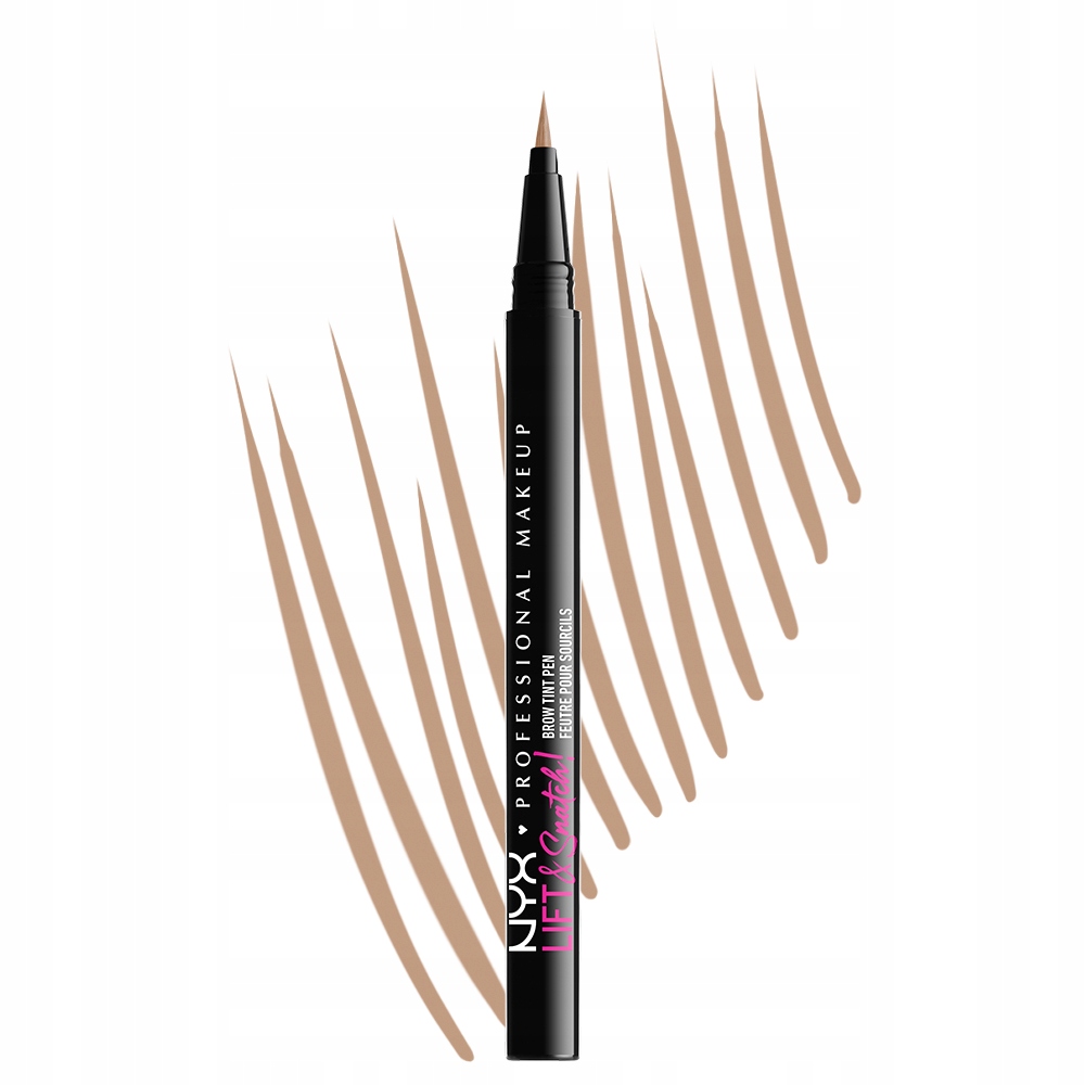 NYX Professional Makeup Nyx Brow Ink Lift and Snatch Taupe Precyzyjny Pisak do Brwi Ciemny