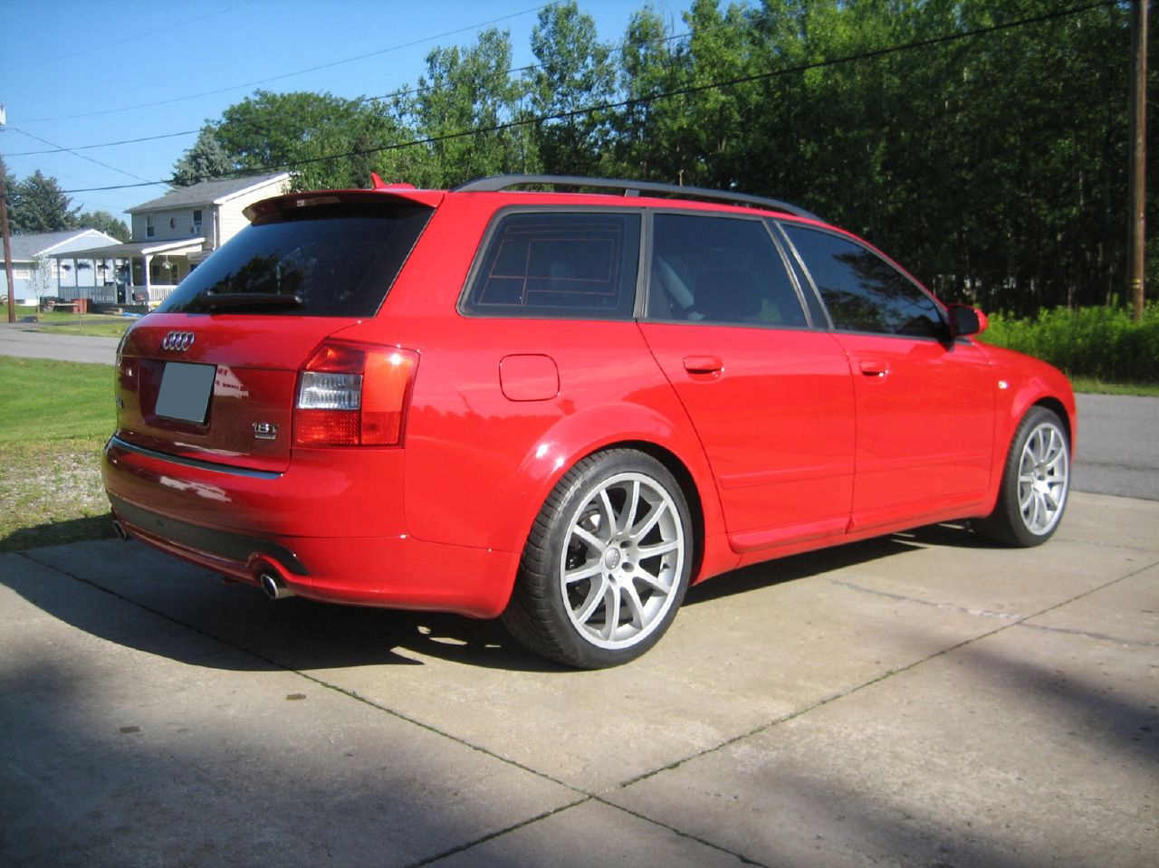 Audi A4 S4 B6 спойлер спойл