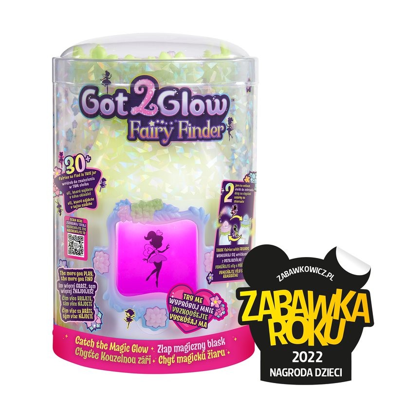 

Fairy Finder magiczny słoik do łapania wróżek różo