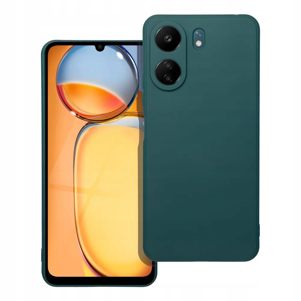 Tok Xiaomi Redmi 13C Poco C65 Telefonhoz Silicone Matt Soft Matt