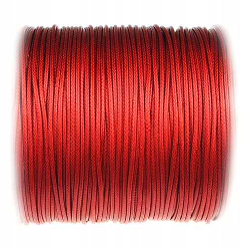 Sznurek Nylonowy Topliwy Czerwony ~1,5MM 10M
