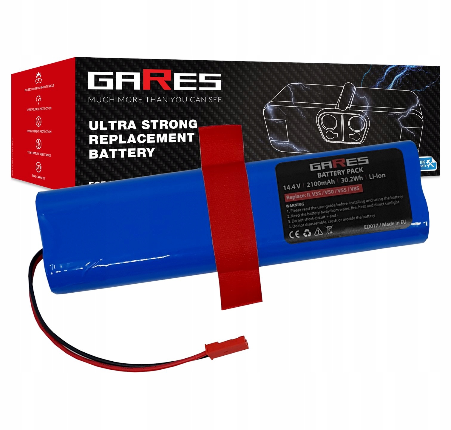 Baterie Akumulátor pro Zaco V5s Pro 14,4V 2,1Ah