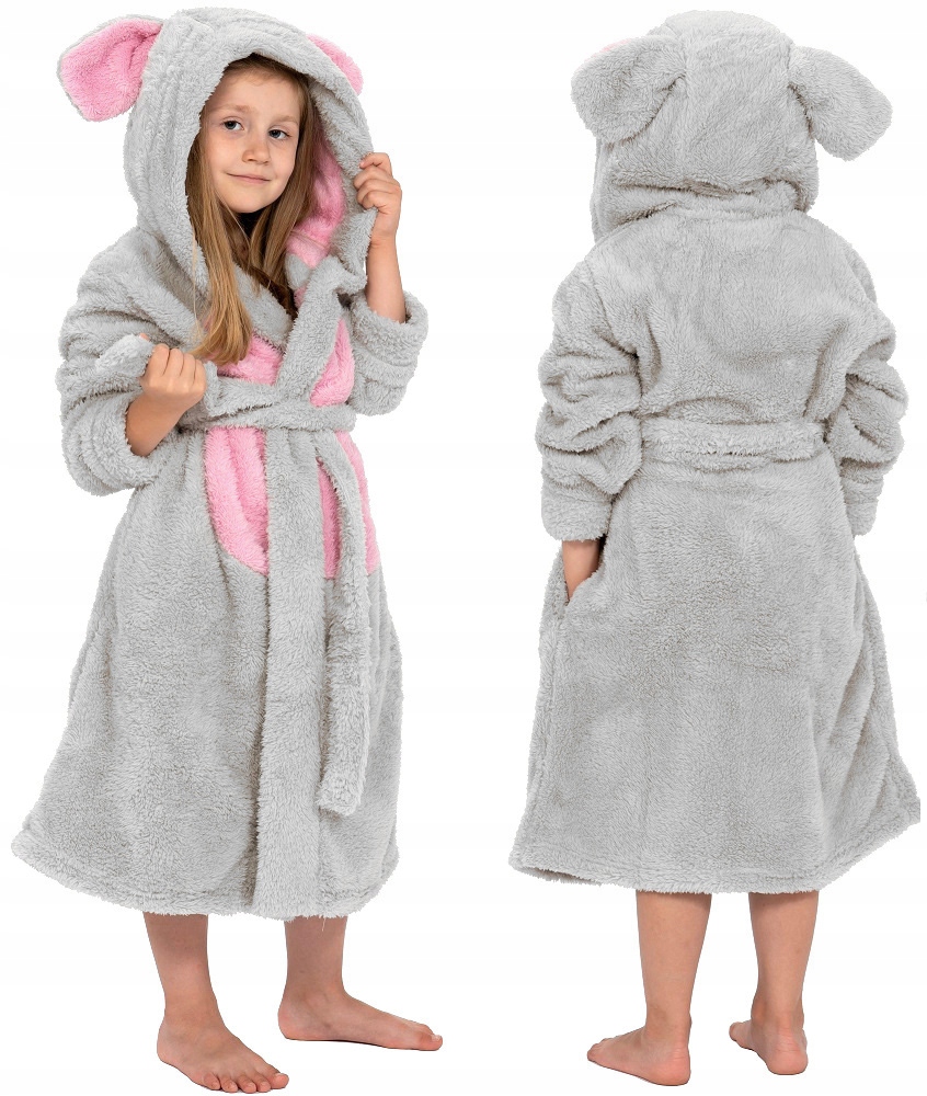 

Szlafrok dziecięcy Kigurumi myszka rozm 122-140