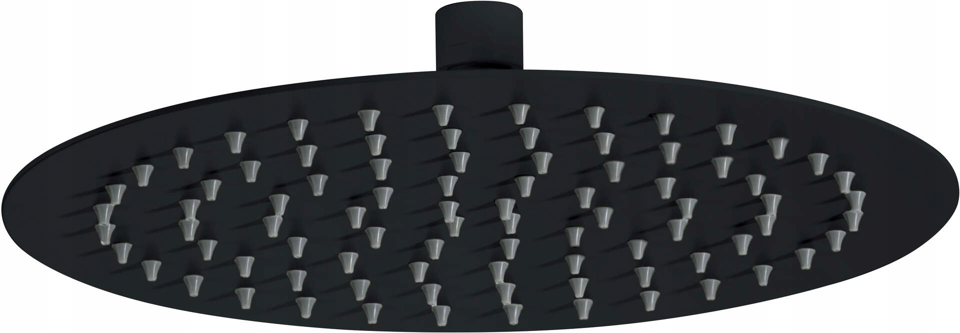 Dažďová sprcha Nero Okrúhla 250 mm Oceľ 304 Anti-calc 20-24.9 l/min