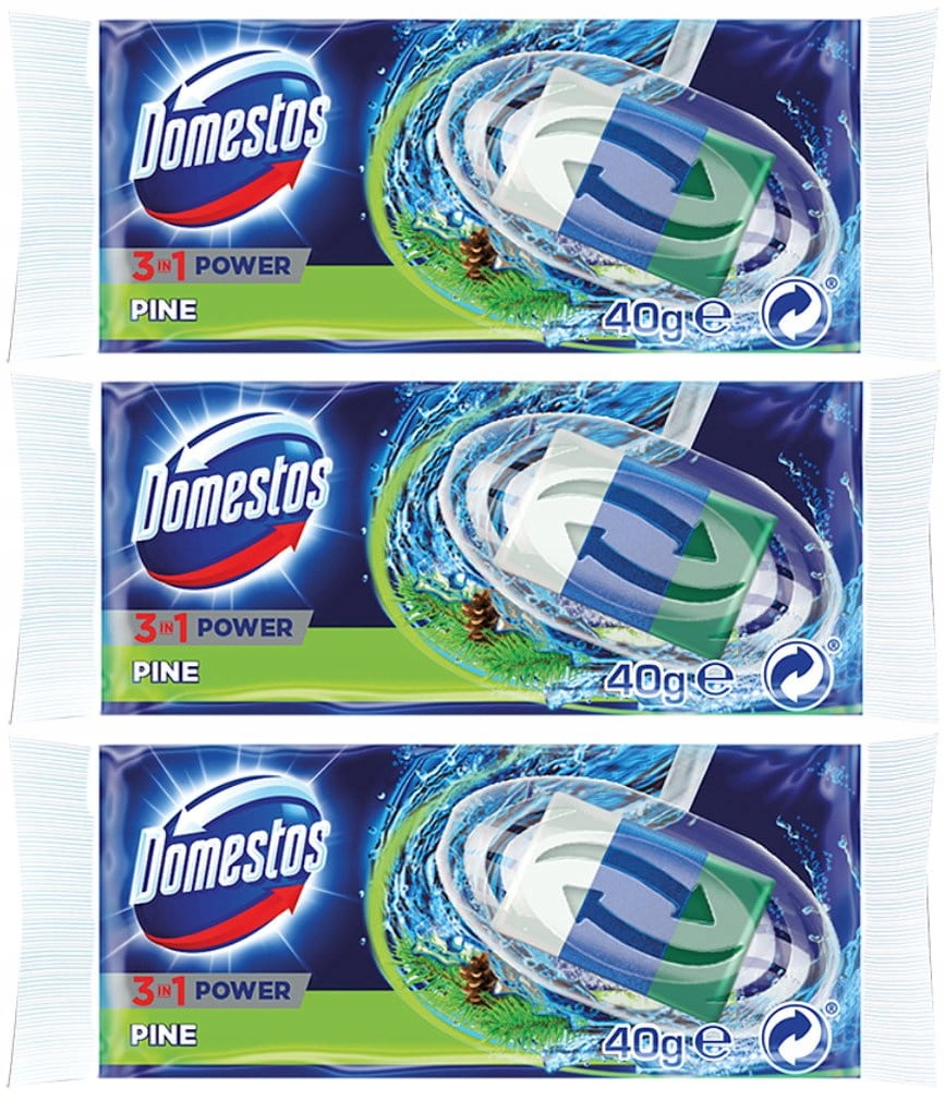 

Domestos Power 3w1 Kostka Wc Pine Zapas Wkład x3
