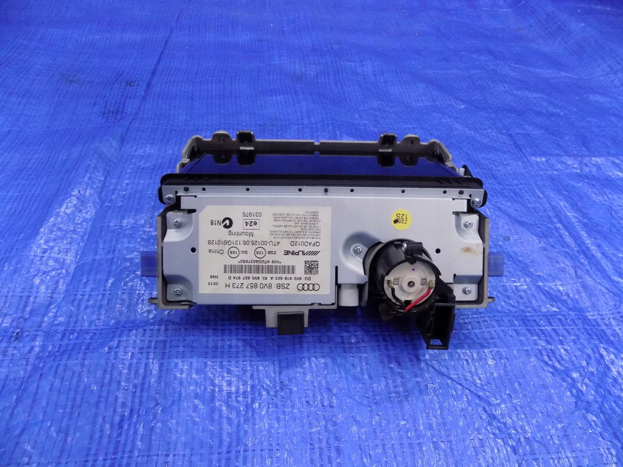 Display MONITOR AUDI A3 8V 2,0 TDI