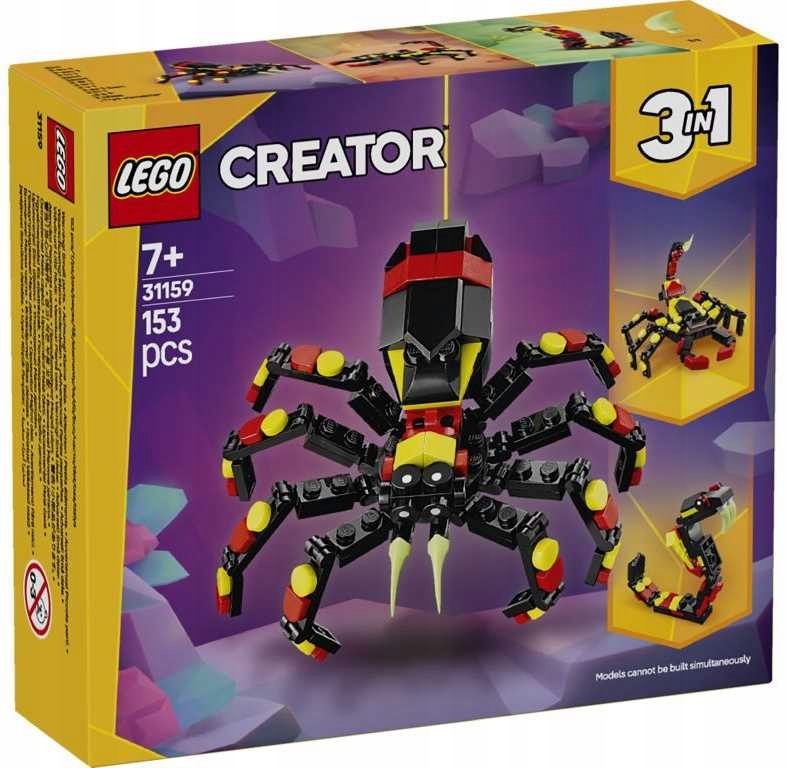 31159 Lego Creator Divoká zvířata: neobvyklý pavouk