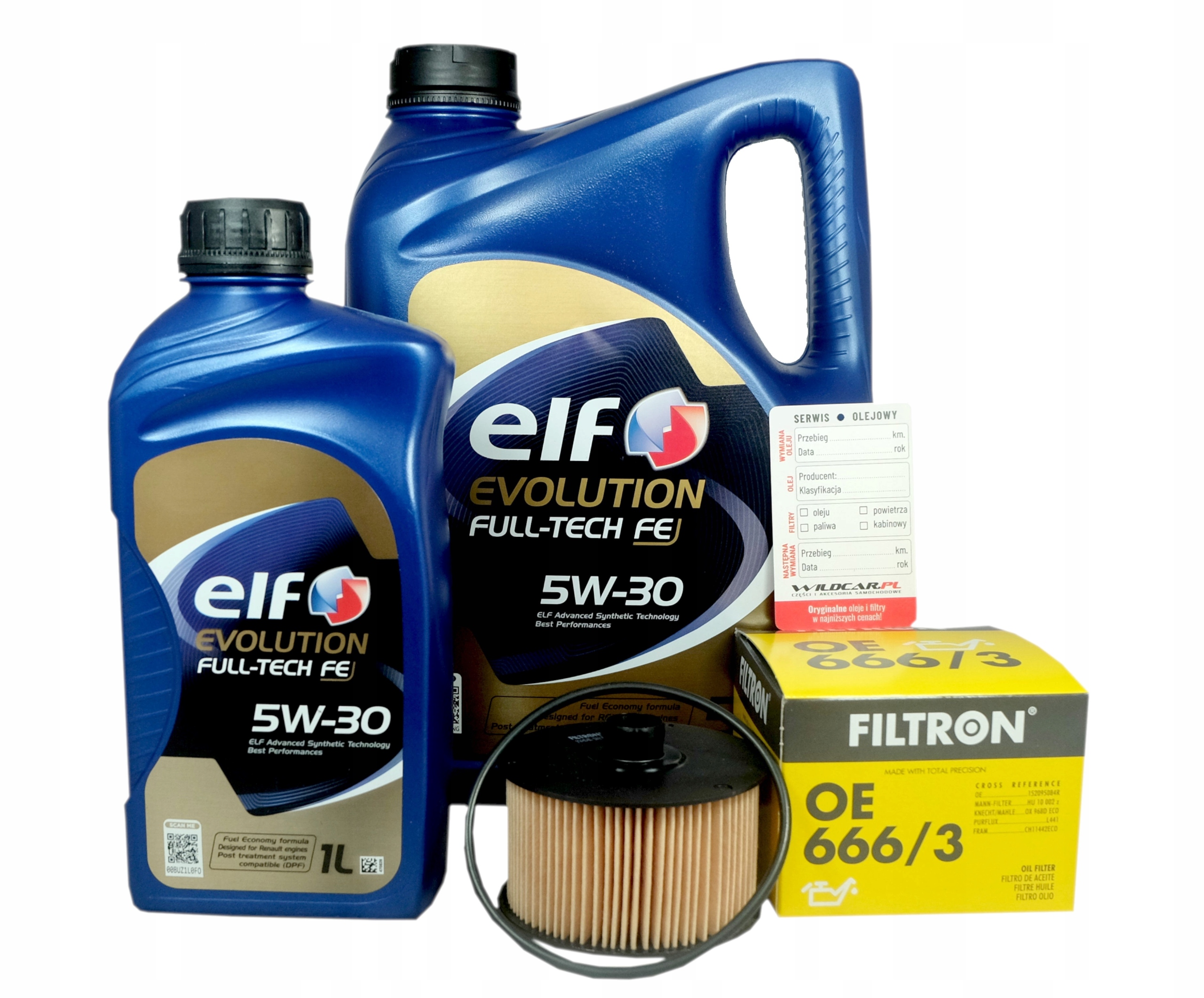 Filter olej 5v30 Nissan Qashqai II 1.3 Dig-T 2018-