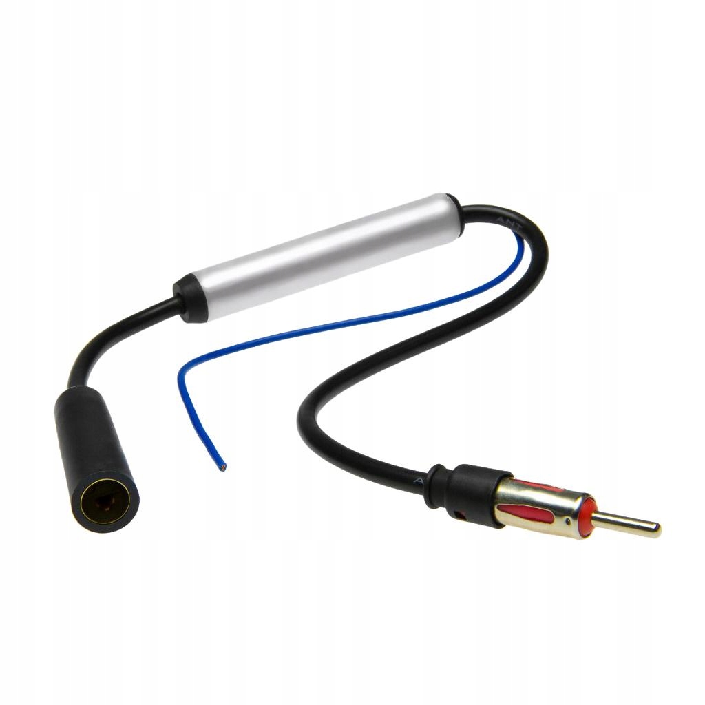 WZMACNIACZ SYGNAłU ANTENY SAMOCHODOWEJ CZARNY Marka inna