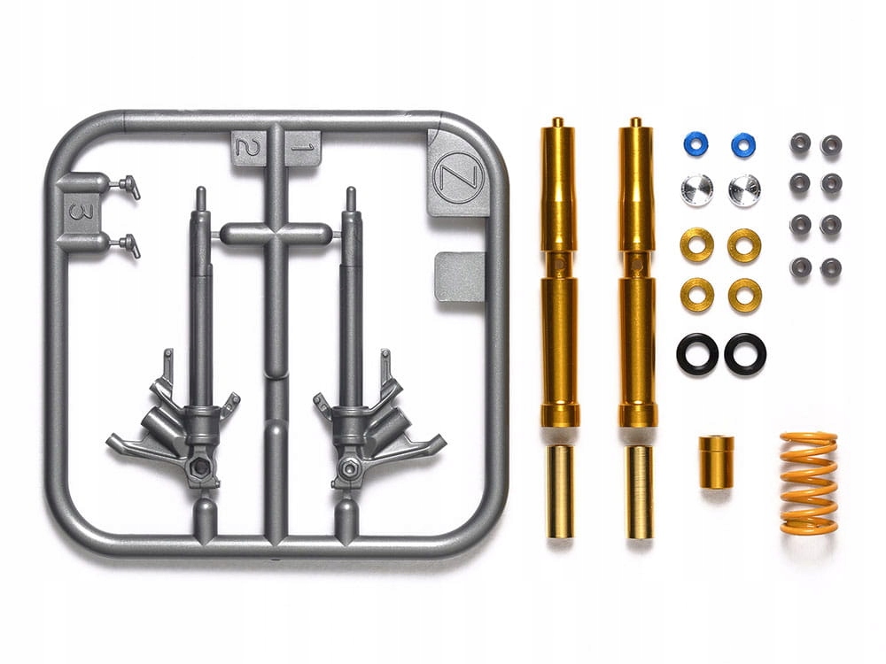 Honda CBR1000RR-R front fork set 1:12 Tamiya 12690