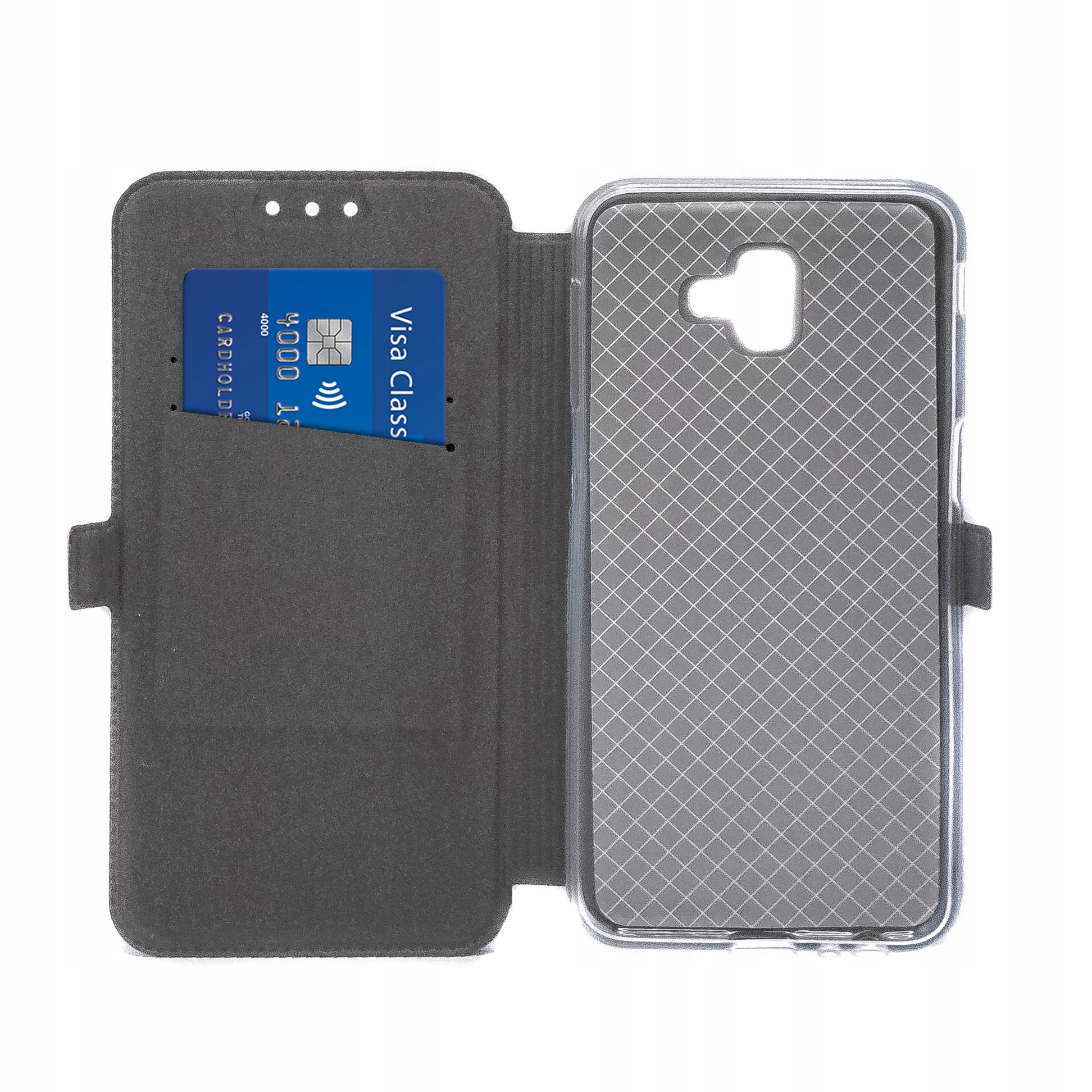 ETUI Z KLAPKĄ FLIP CASE - SAMSUNG GALAXY J6 + PLUS Kod producenta GSM038890