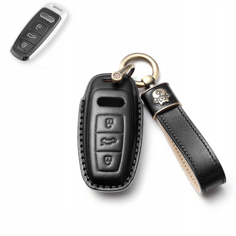 6975846071443 - Шкіряний чохол для ключів для Audi A6L A8L