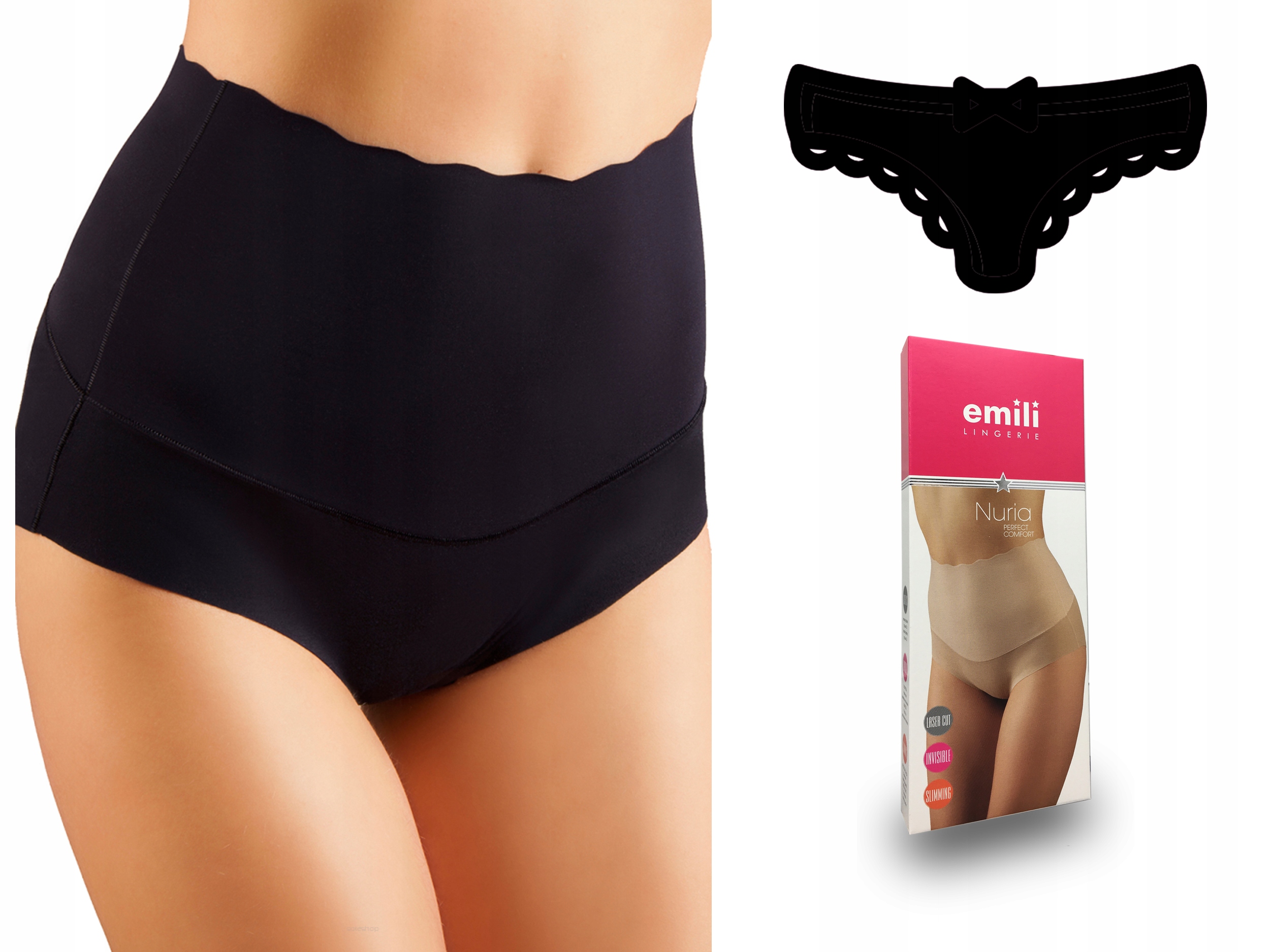 

Nuria Figi Wyszczuplające Emili czarny L