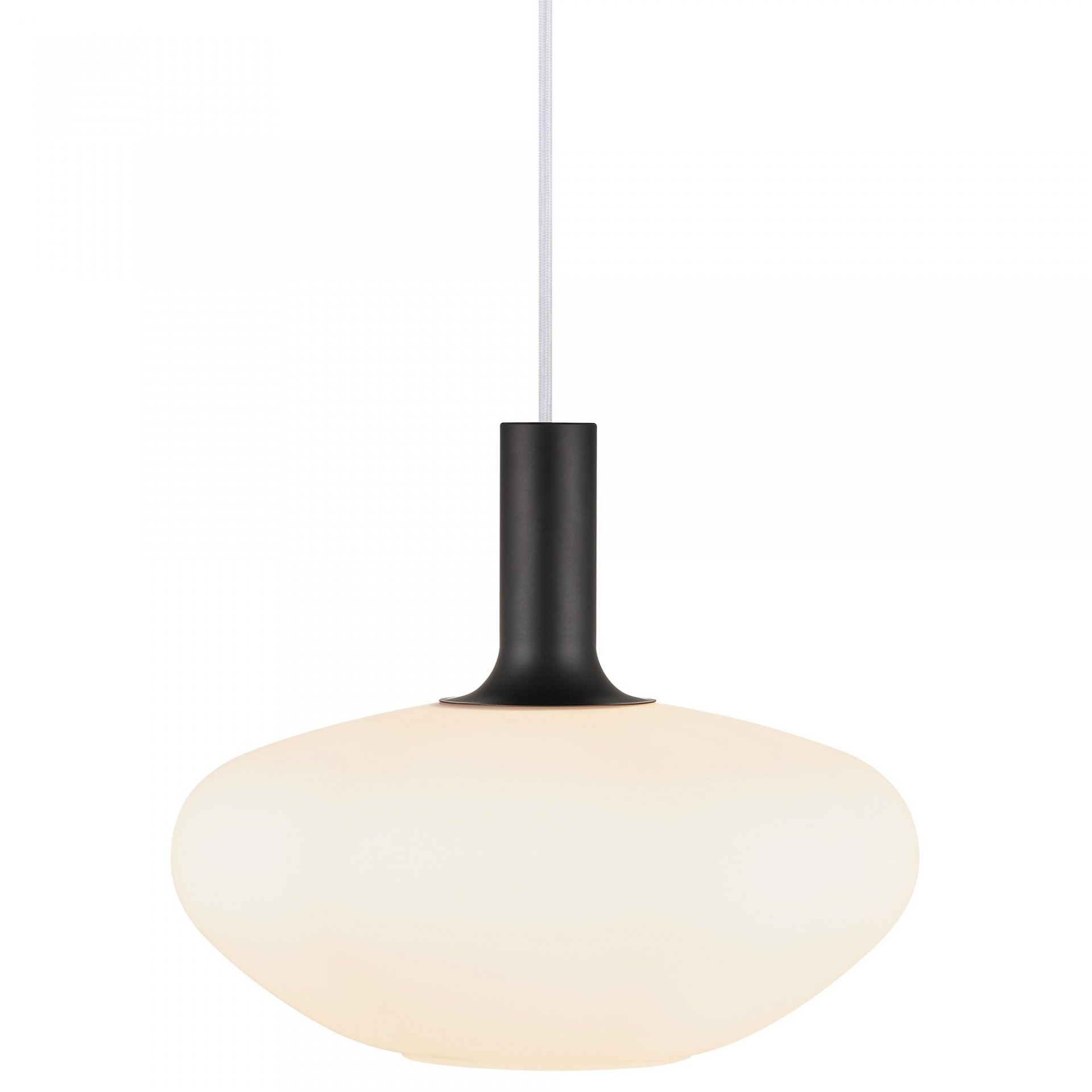 Závesná stropná lampa Alton Biela Sklenená E27 Regulácia Nordlux 30 cm