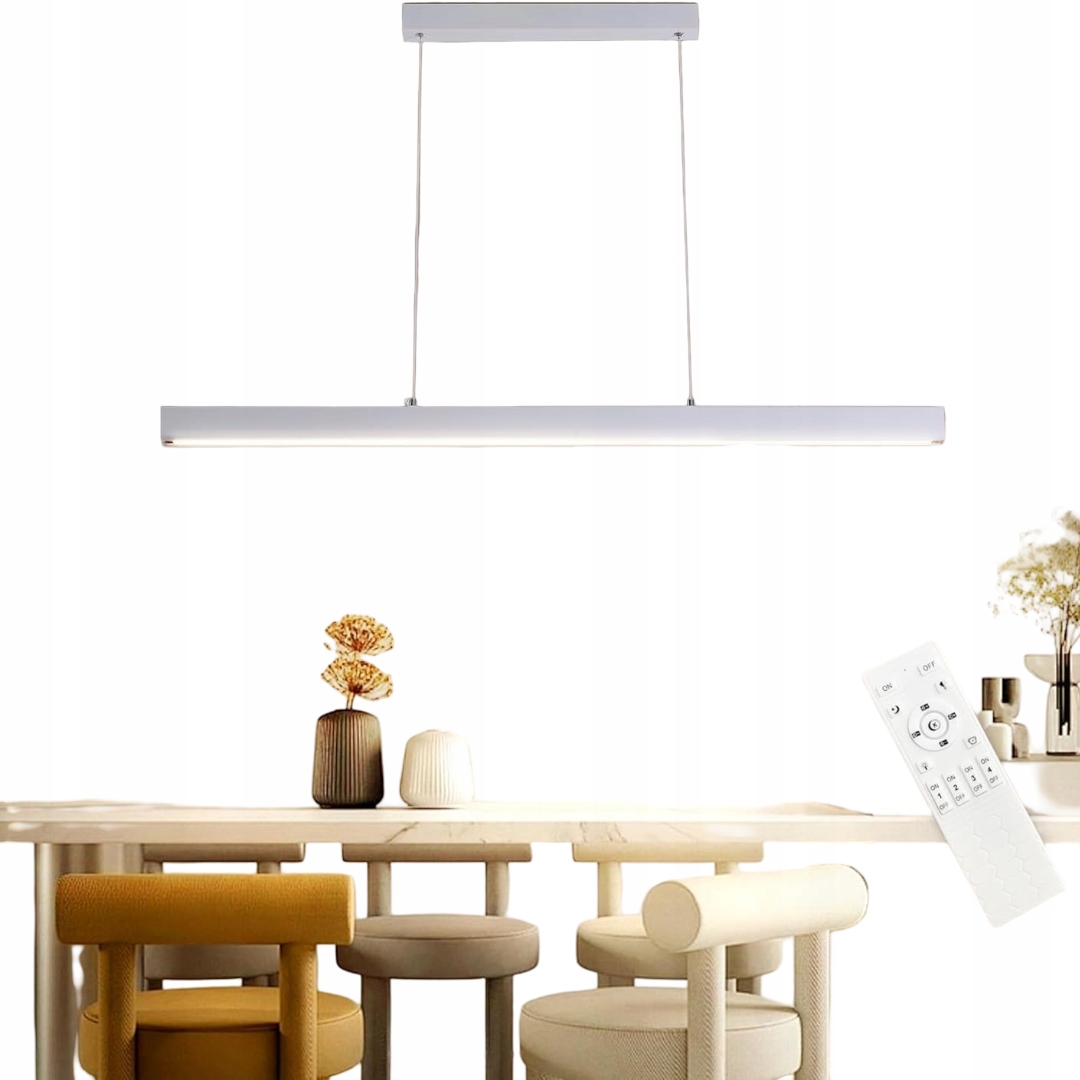 Závesná Lampa Led Osvetlenie Moderná Fanlg Nastaviteľná 100 CM Luster