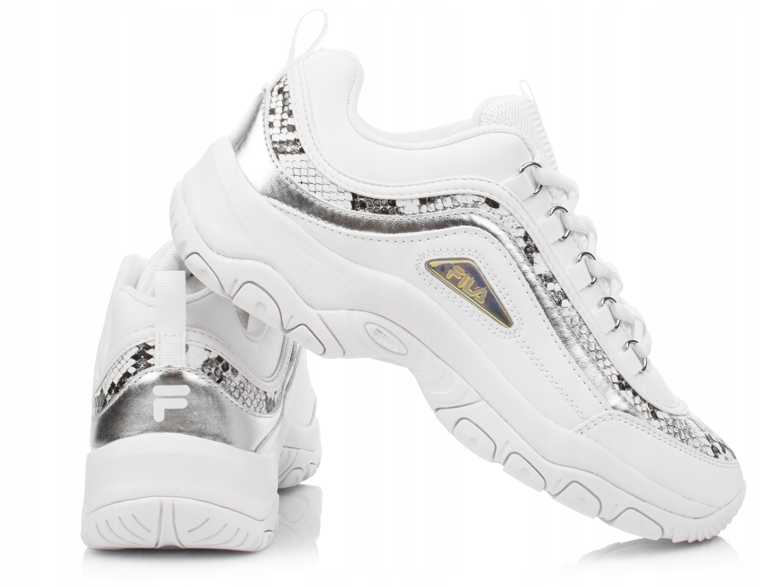 BUTY SNEAKERSY DAMSKIE FILA STRADA LOW BIAŁE r. 41 Rozmiar 41