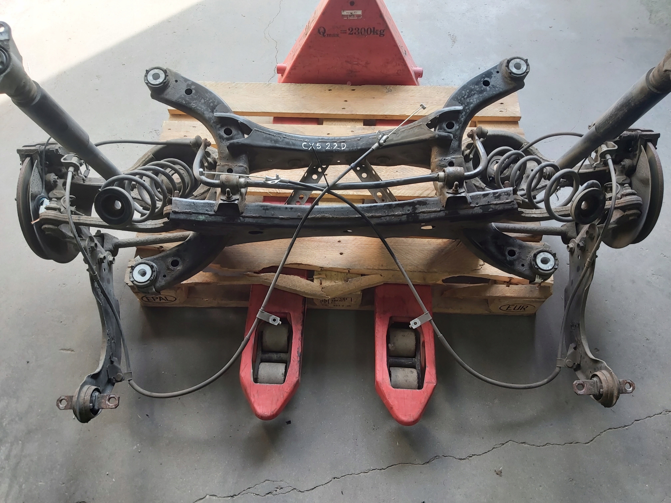 Achsträger heck hinten MAZDA CX-5 CX5 2.2 2WD
