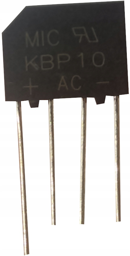 

Mostek Prostowniczy KBP10 1000V 2A MIC