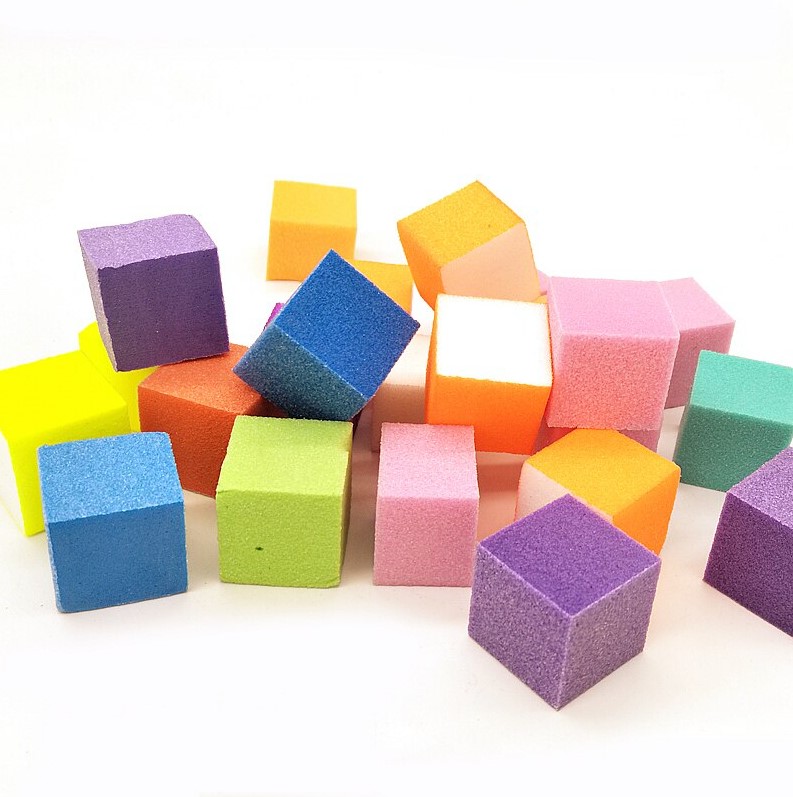 

Polerka Mini Blok kostka kolor do paznokci 10 szt