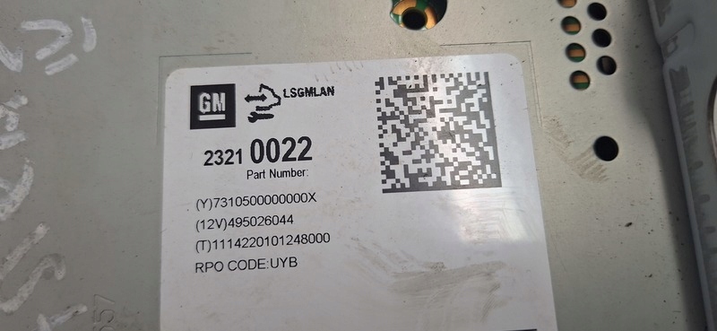 RADIO OPEL ASTRA IV 23210022