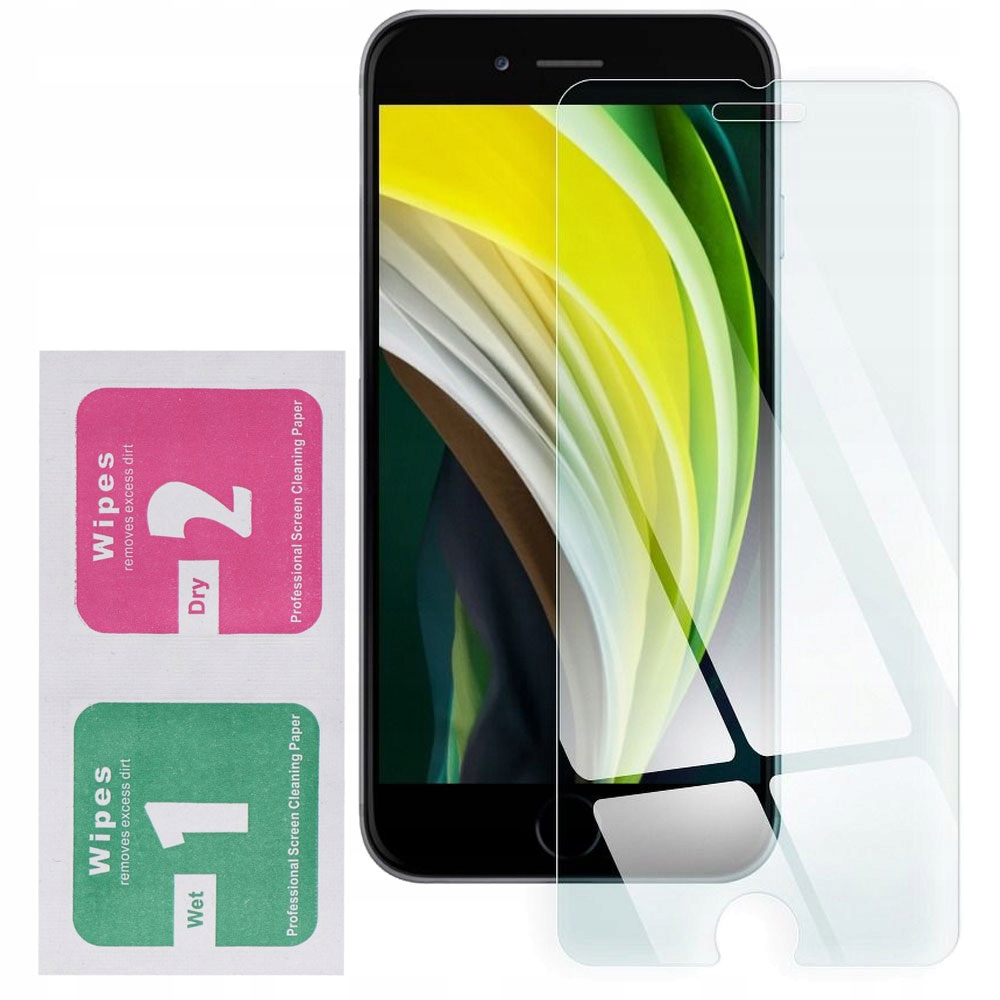 Szkło hartowane do iPhone 7/8/SE 2020/2022 Szkiełko ochronne szybka 9H