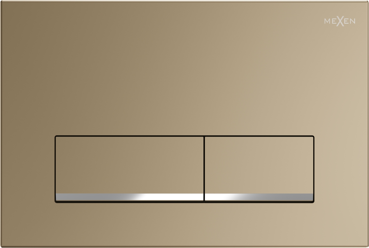 PRZYCISK SPŁUKUJĄCY WC STELAŻ MEXEN FENIX GEBERIT DUOFIX UP320 SIGMA ZŁOTY