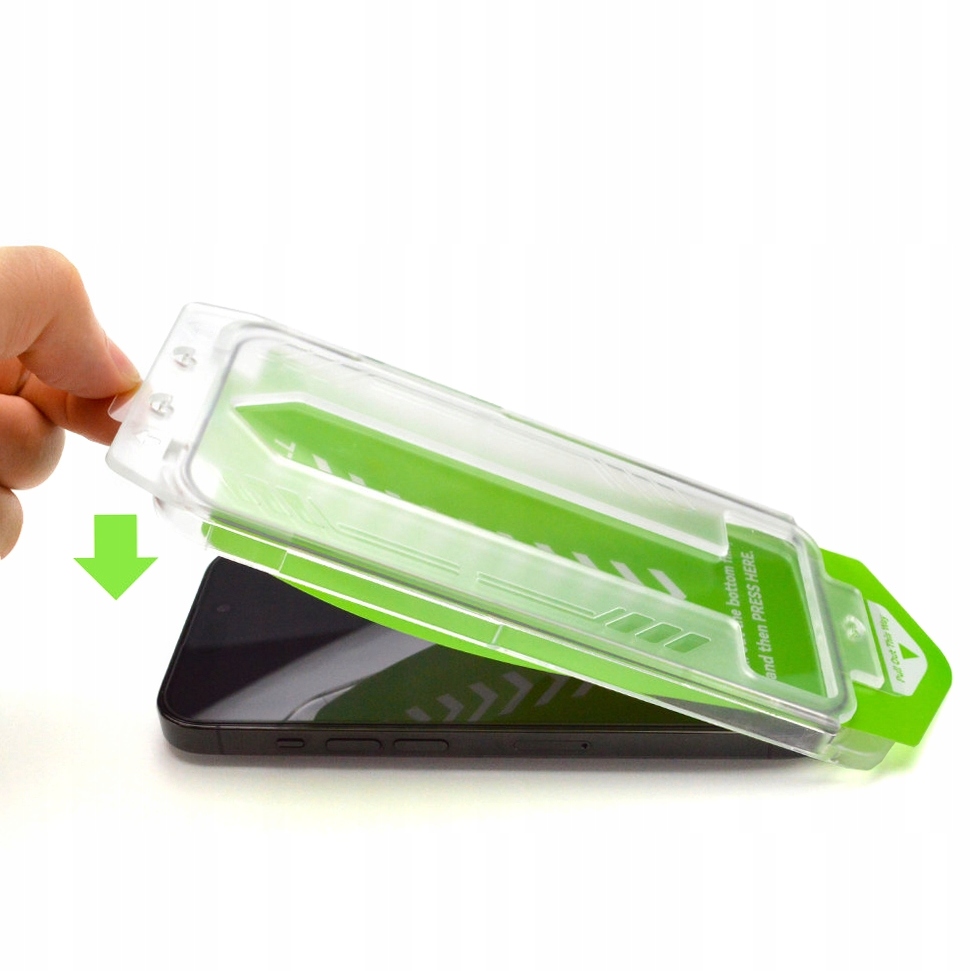 Szkło Hartowane EASY + Ramka do iPhone 14 Pro Dedykowana marka Apple