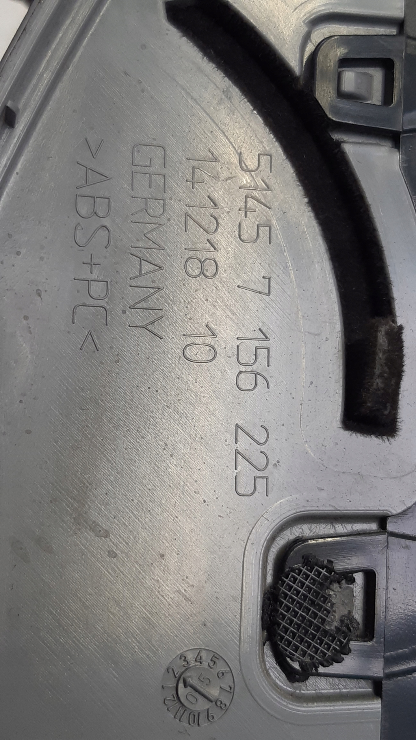 passenger compartment driver´s 7256225 BMW E61 525i