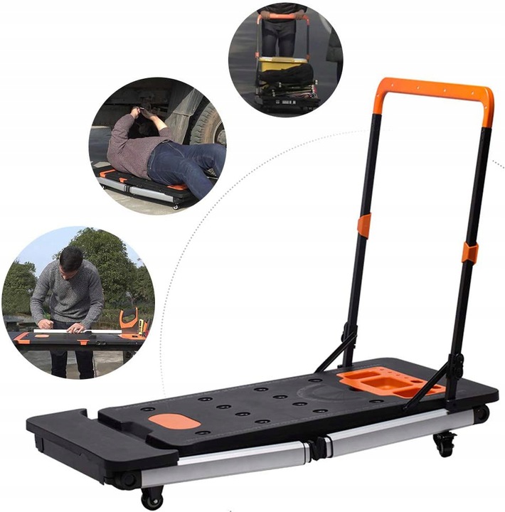 STOL WARSZTATOWY 7w1 SKLADANY ROBOCZY WOZEK PODEST Producent code 47741