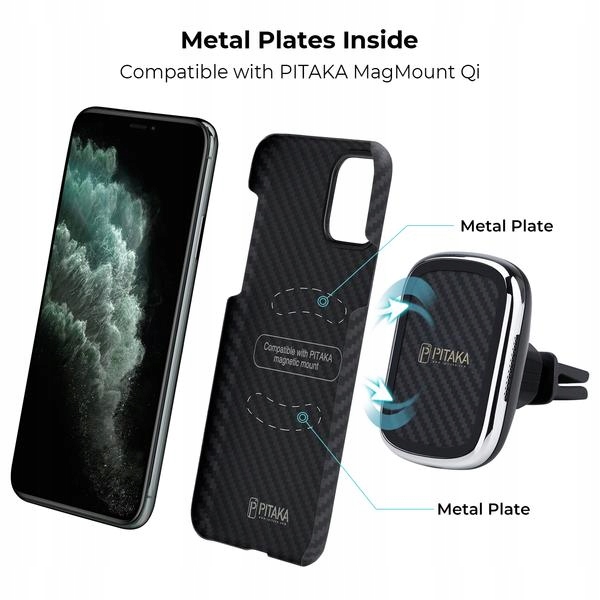 Pitaka MagEZ case Cienkie etui do Iphone 11 PRO Producent Pitaka