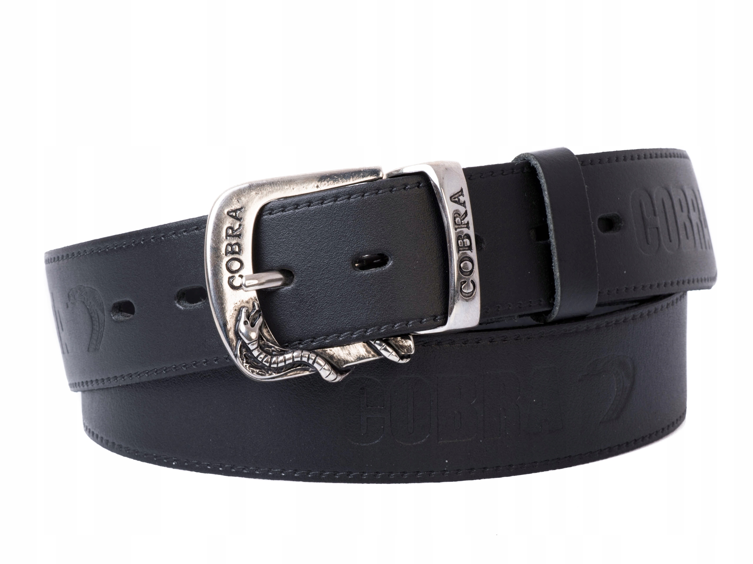 

Pasek do spodni Skórzany Skóra Cobra | Xxs (95cm)