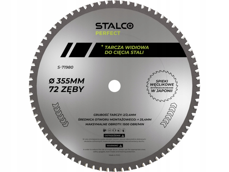 Tarcza do cięcia Stalco Perfect S-71980