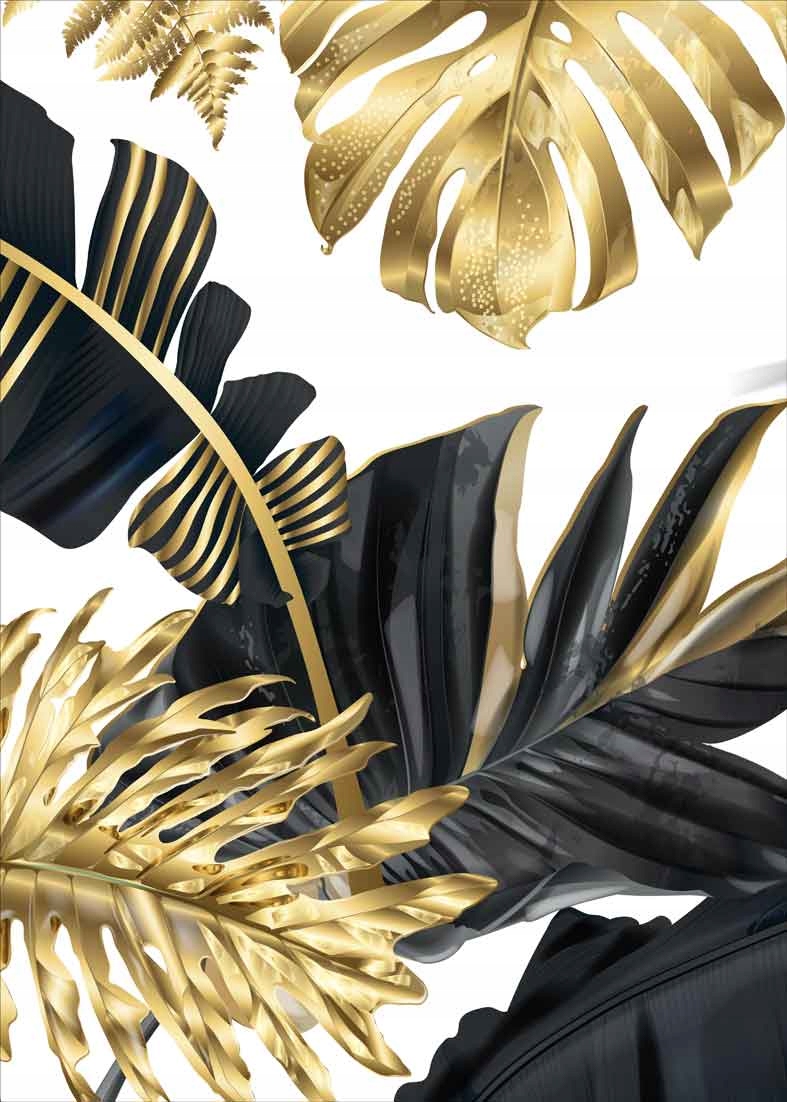 

Monstera złota Plakat Plakaty B2 70x50cm Papier200